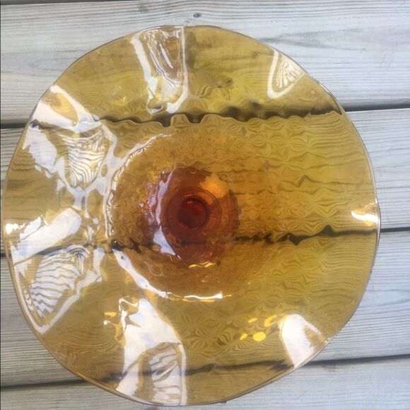 Viking glass Georgian capote bowl - Picture 8 of 8